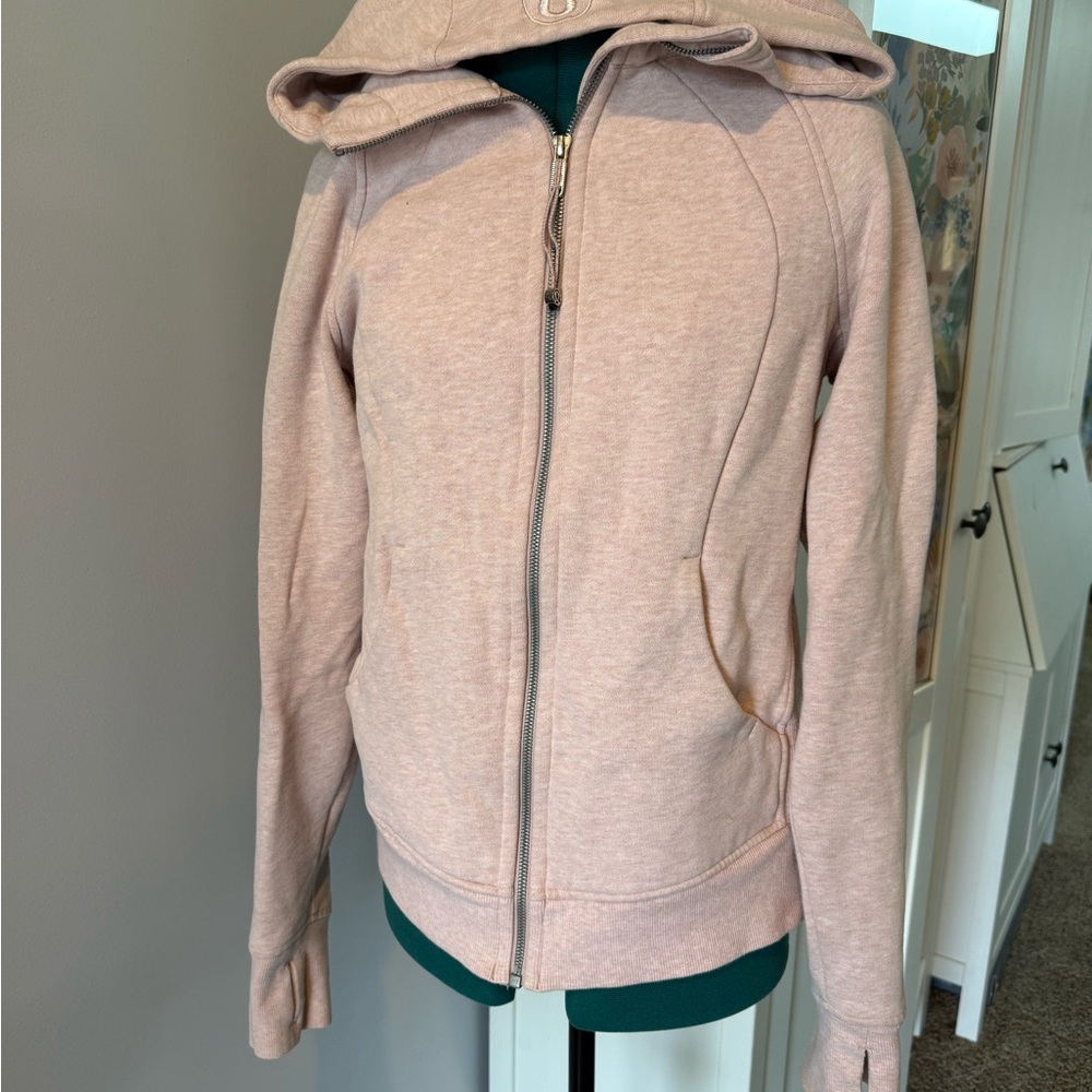 Lululemon Pink Zip-Up Hoodie